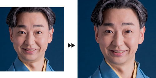 輪郭補正